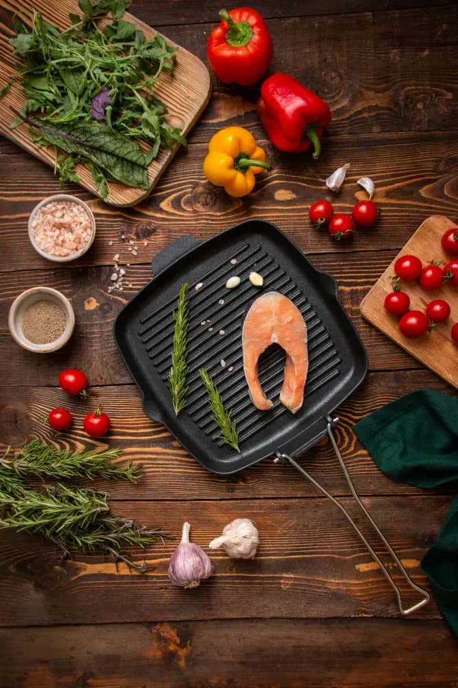grill pan square 24 6