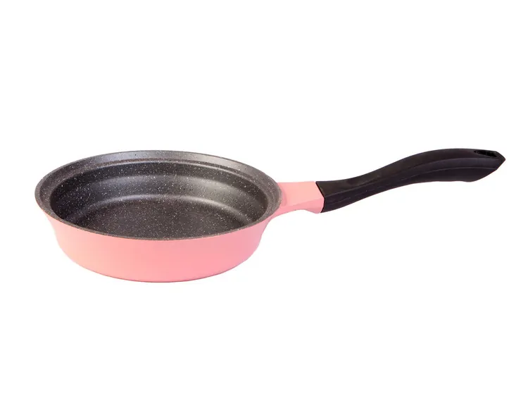 تابه تک دسته مدل آناهیتا بدون درب anahita-single-handle-pan-without-lid-pink
