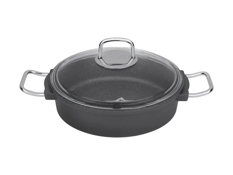 تابه دودسته مدل ان تاپ n-top-double-handled-pan-black