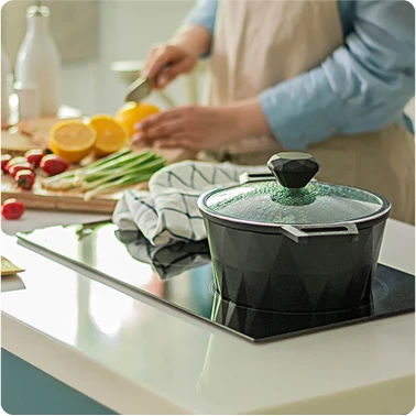 سازگاری با انواع اجاق‌ها